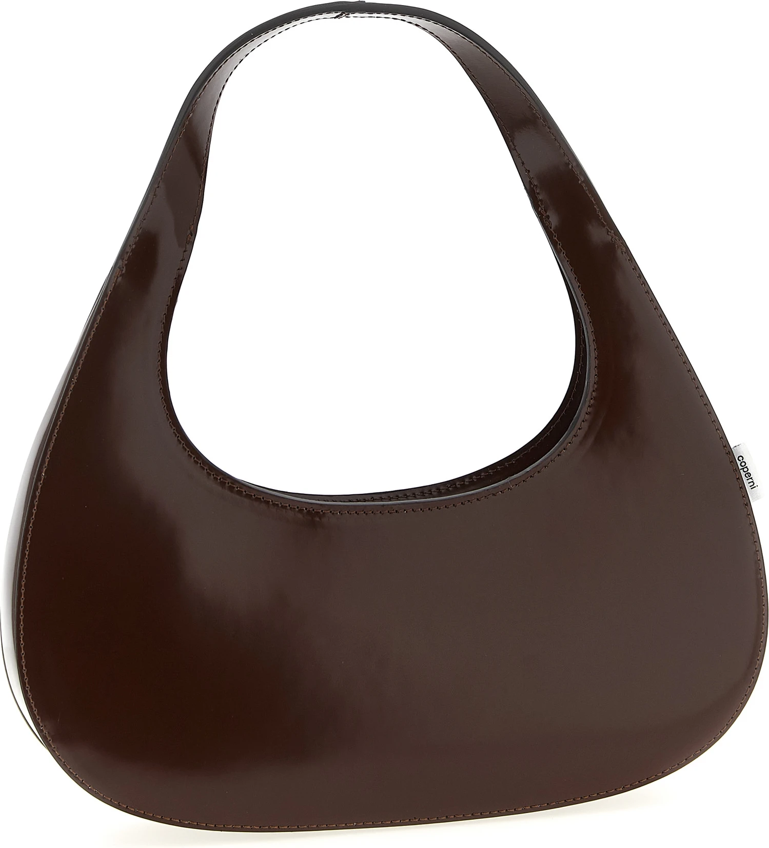Handbag Coperni Brown Cowhide