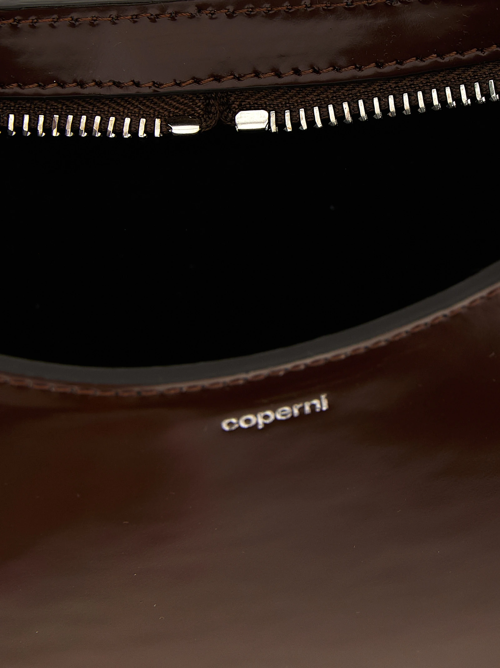 Handbag Coperni Brown Cowhide