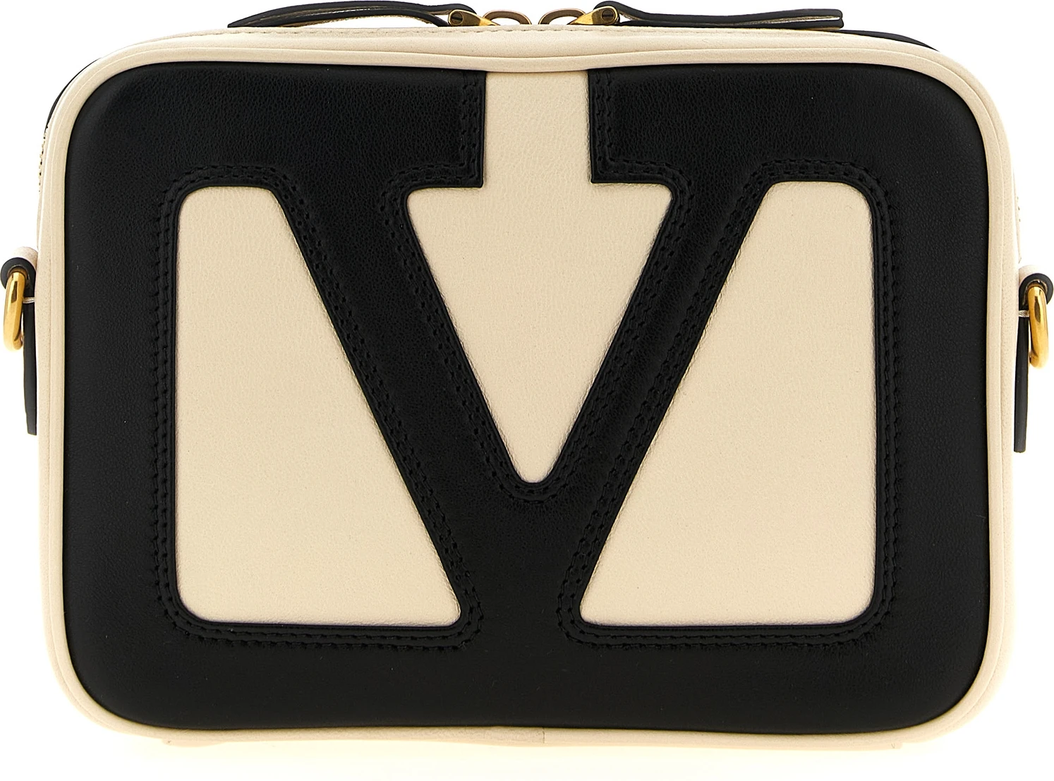 Bicolor Lamb Leather Crossbody Bag Valentino Garavani
