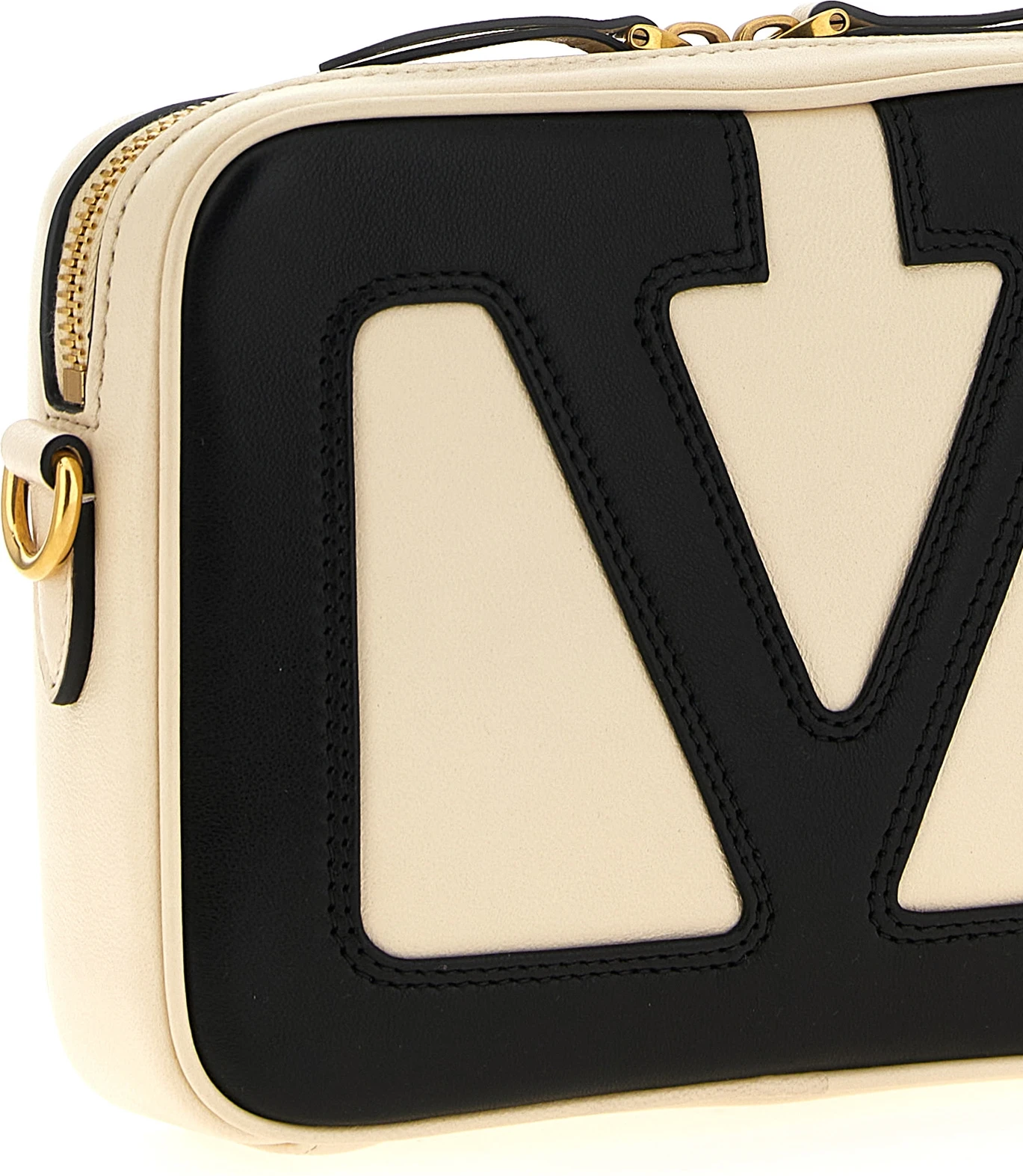 Bicolor Lamb Leather Crossbody Bag Valentino Garavani