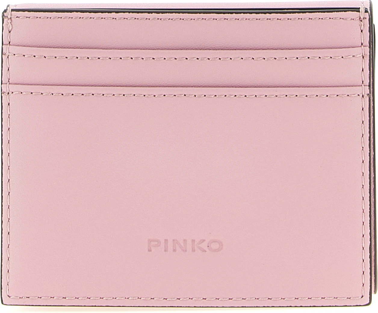 Кардхолдер Pinko Multicolor из кожи коровы