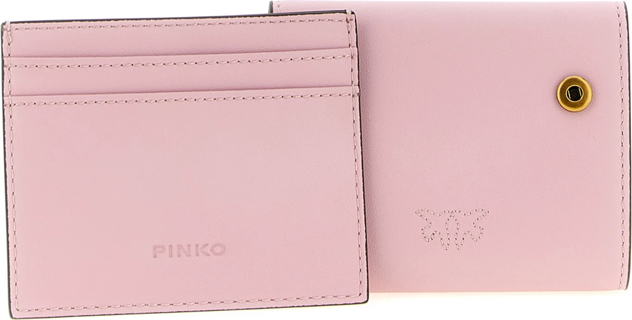 Кардхолдер Pinko Multicolor из кожи коровы