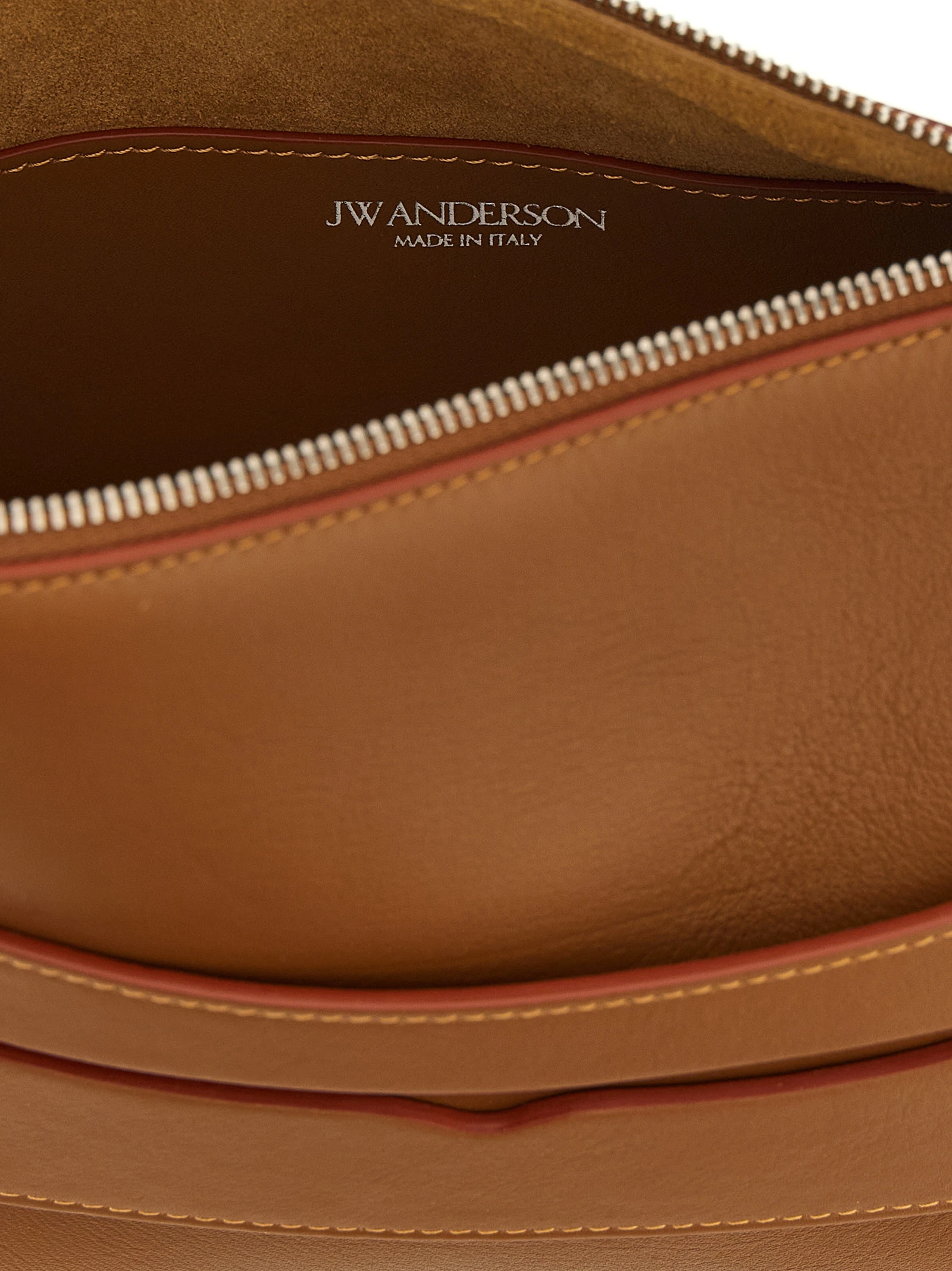 Brown Calfskin Shoulder Bag