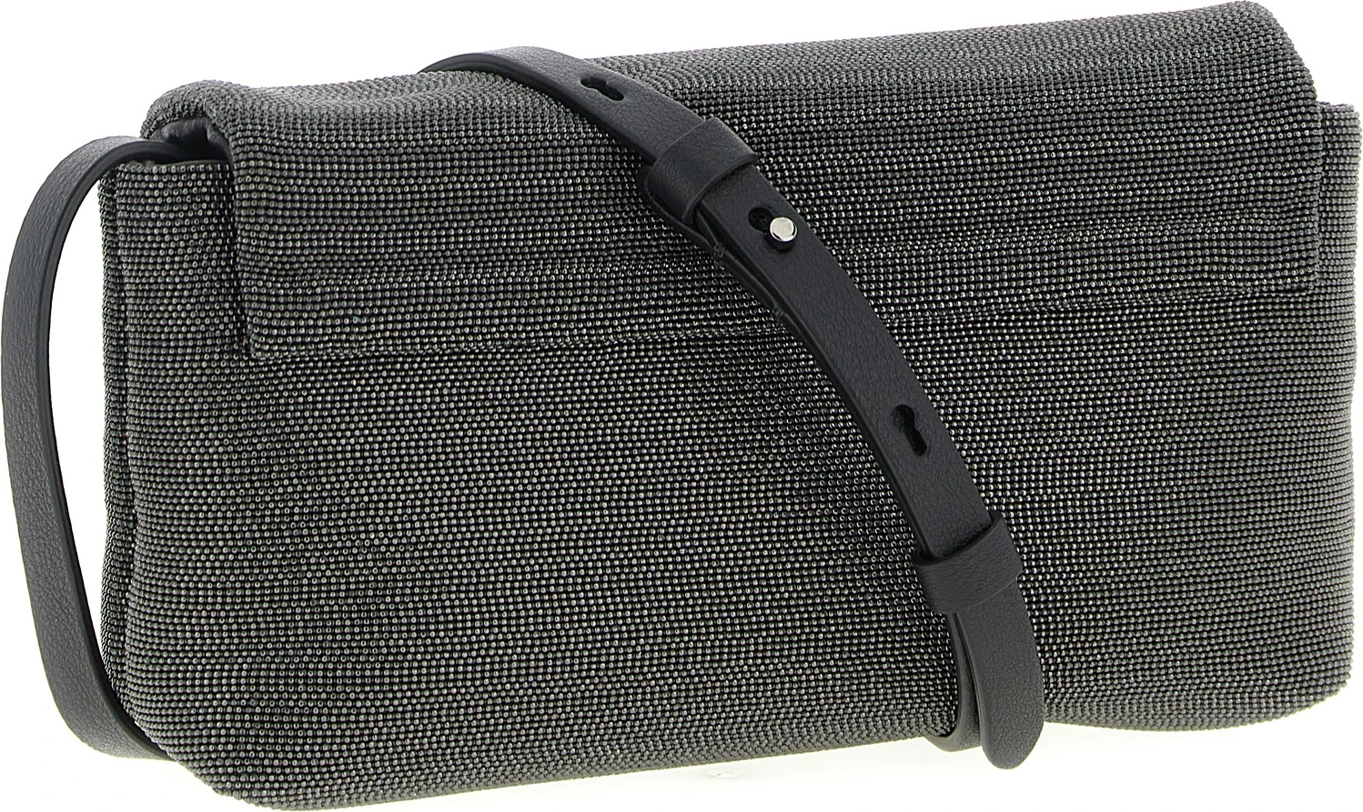 Black Leather Clutch Bag Brunello Cucinelli