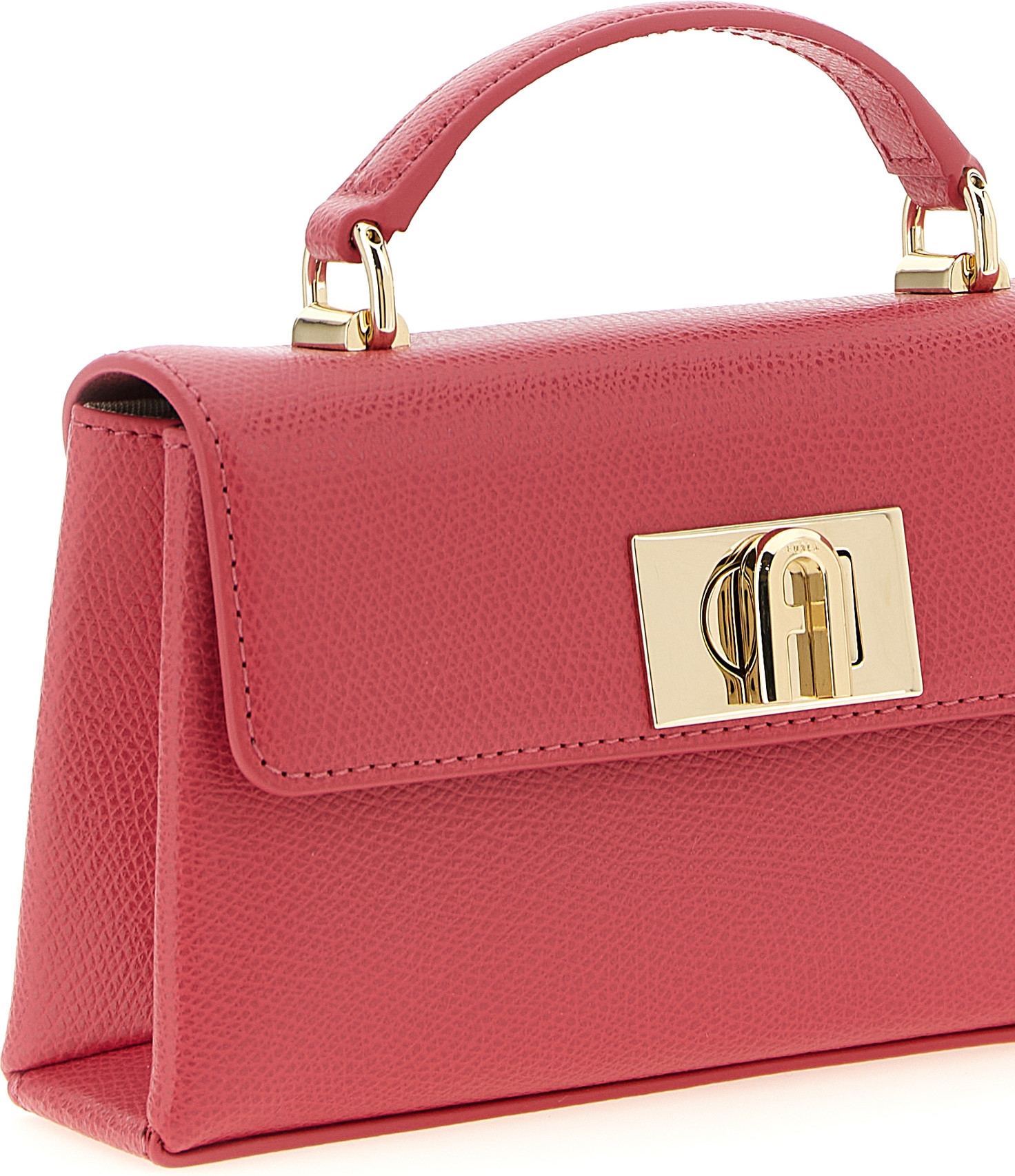 Сумка кросс-боди Furla Фуксия Из телячьей кожи