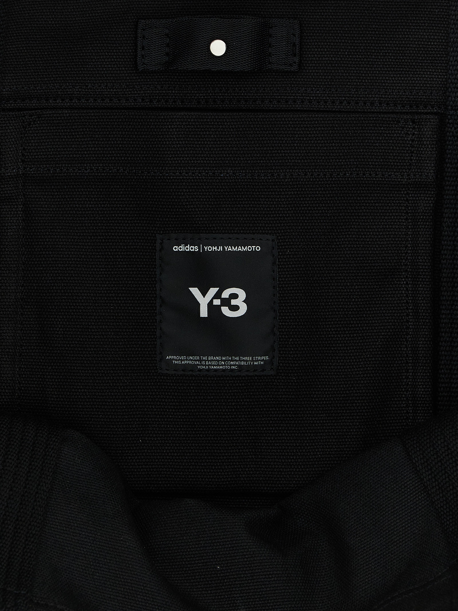 Tote Bag Y-3 Черная хлопковая сумка-тоут
