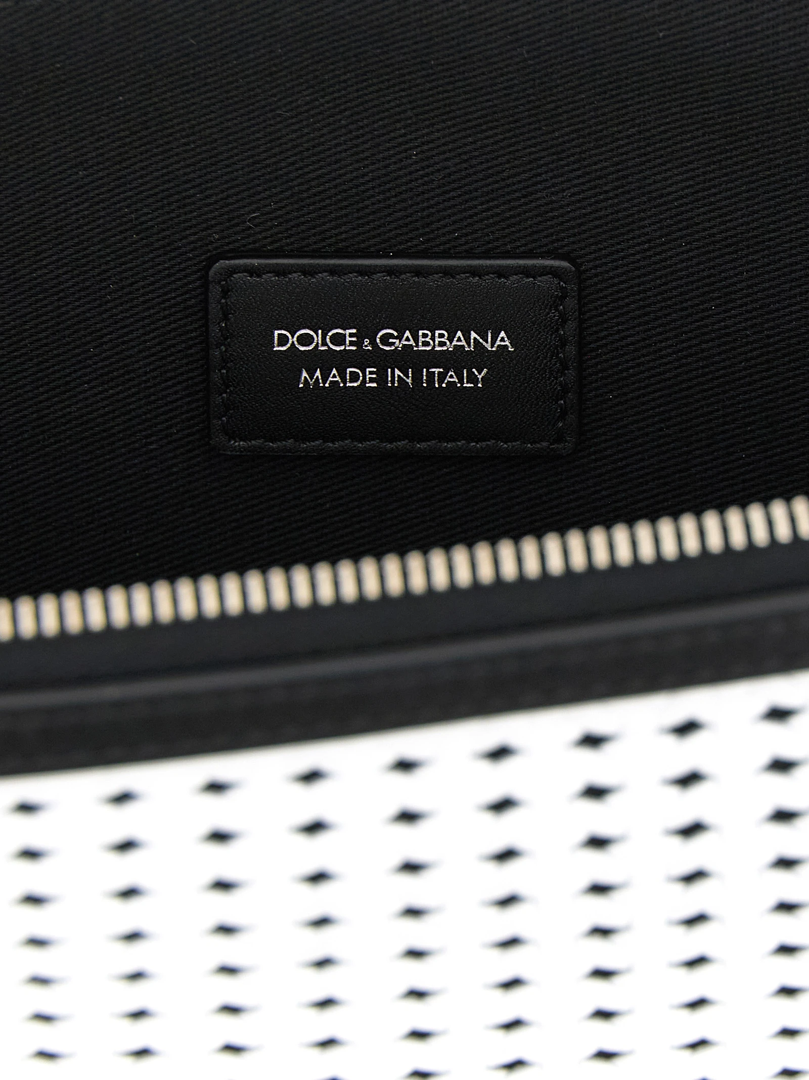 Clutch Bag Bicolor Calfskin Dolce & Gabbana Atene