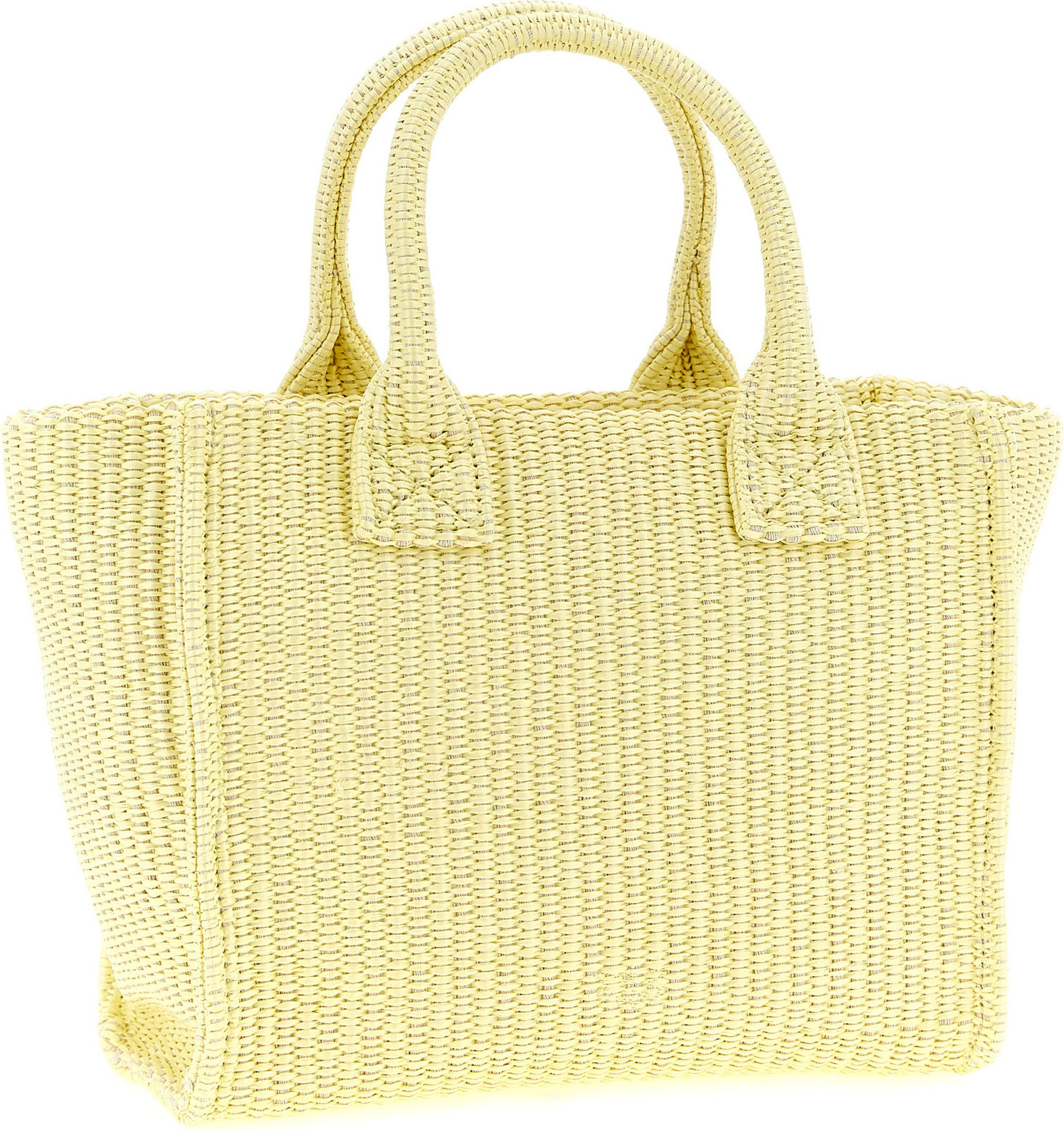 Bicolor Polypropylene Tote Bag Pinko