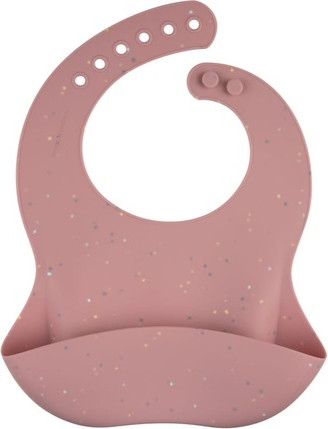 Bib Canpol Babies Dots Pink
