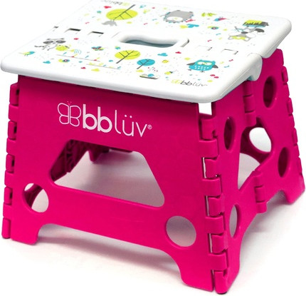 Step Safe One-Hand Folding Step Stool Bbluv