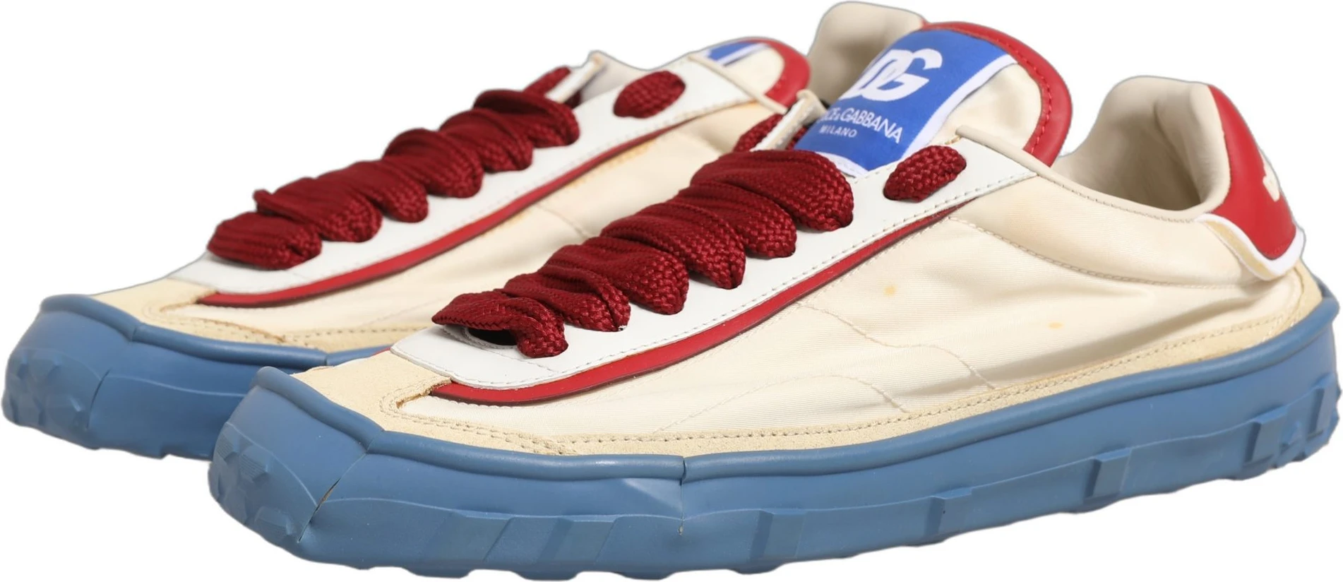 Кроссовки Dolce & Gabbana Old Runner на шнуровке