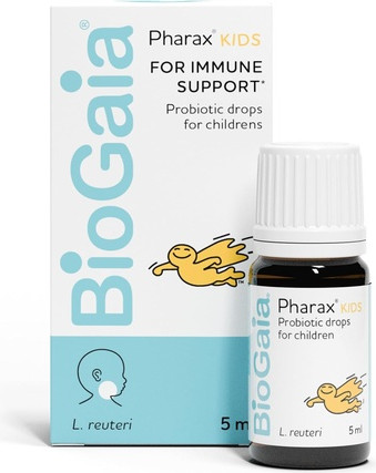 Пробиотик в каплях Biogaia Pharax для детей с витамином D
