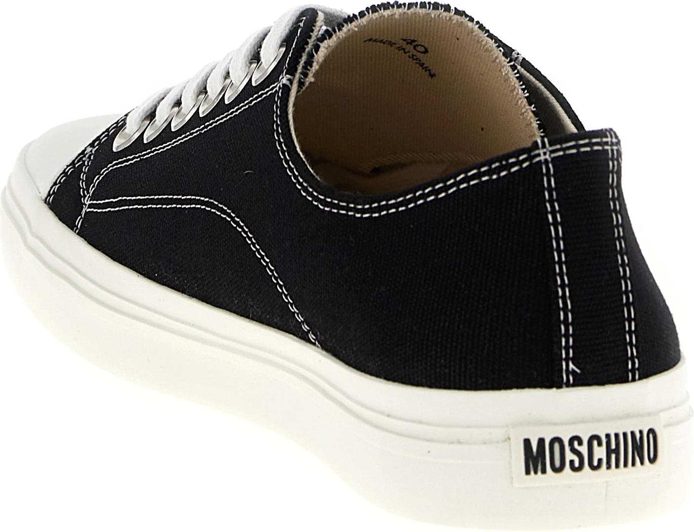 Кроссовки Moschino Bicolor Cotton