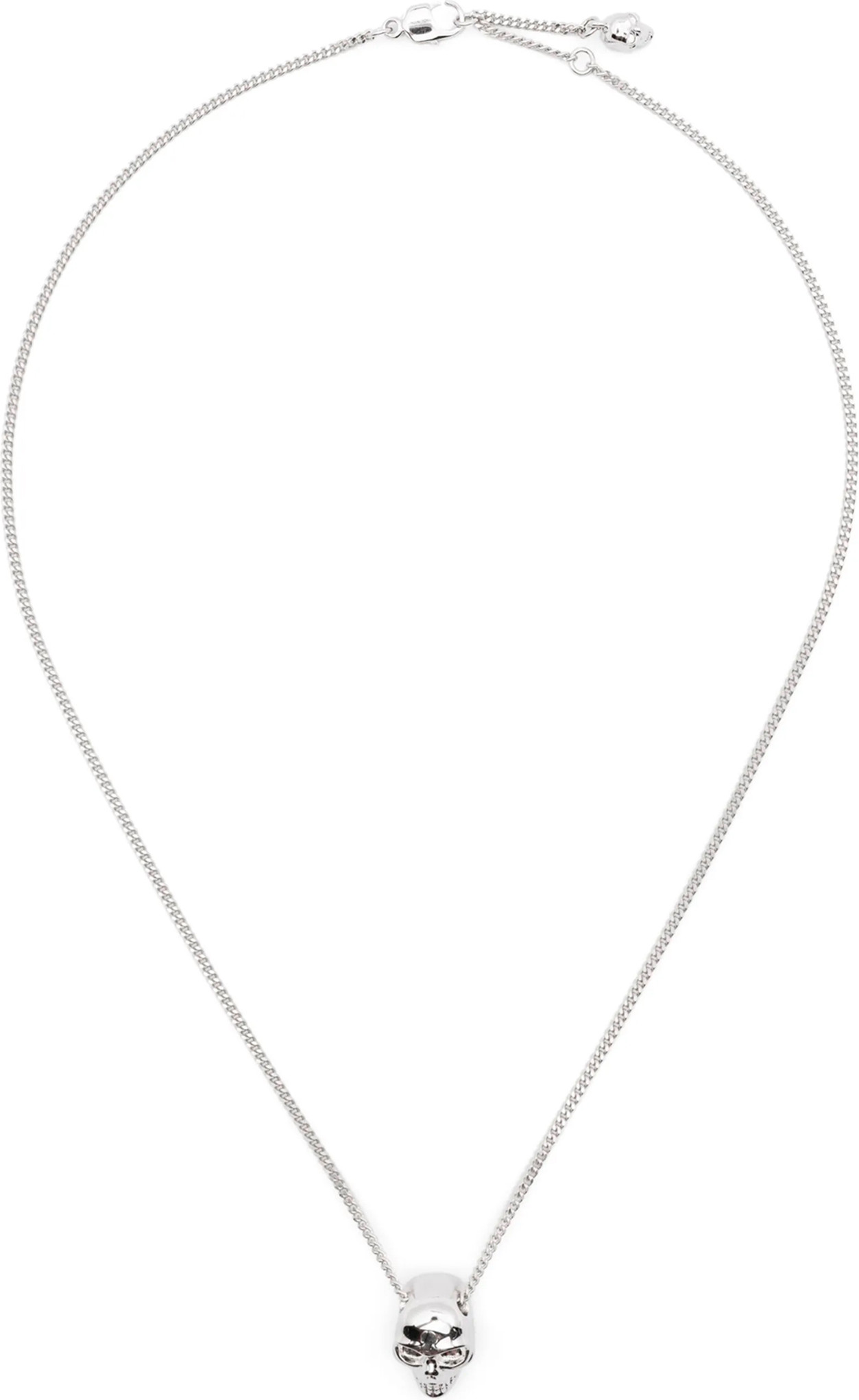 Ожерелье Alexander McQueen Silver Skull Necklace