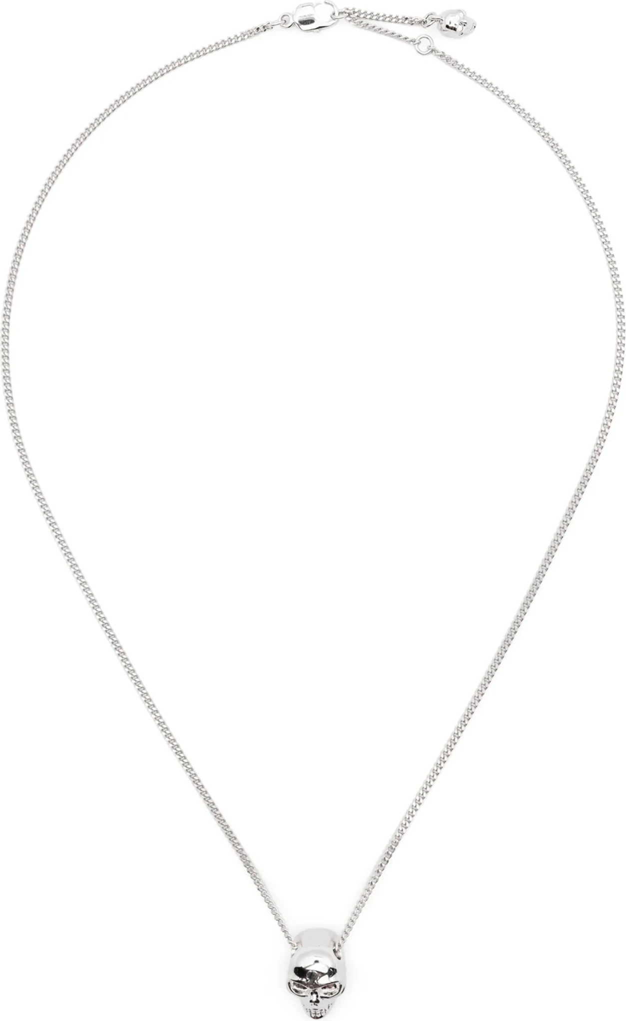 Ожерелье Alexander McQueen Silver Skull Necklace