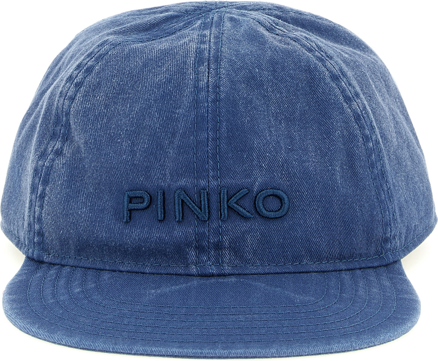 Синяя хлопковая бейсболка Pinko Balletto