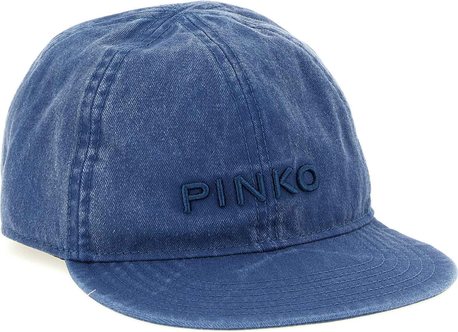 Синяя хлопковая бейсболка Pinko Balletto