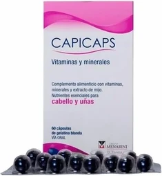 Capicaps Hair and Nails Capsules - Menarini