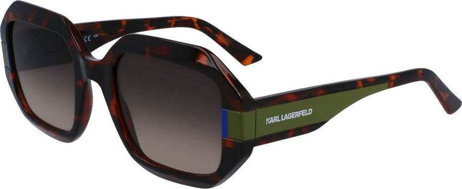 Коричневые солнцезащитные очки Karl Lagerfeld