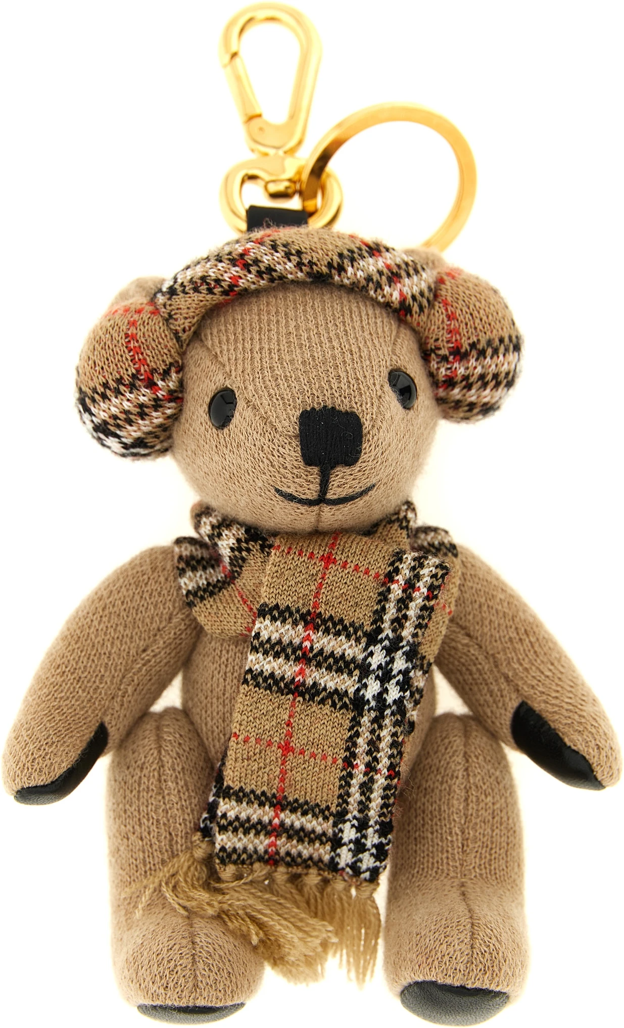 Брелок Burberry Бежевый Шерсть