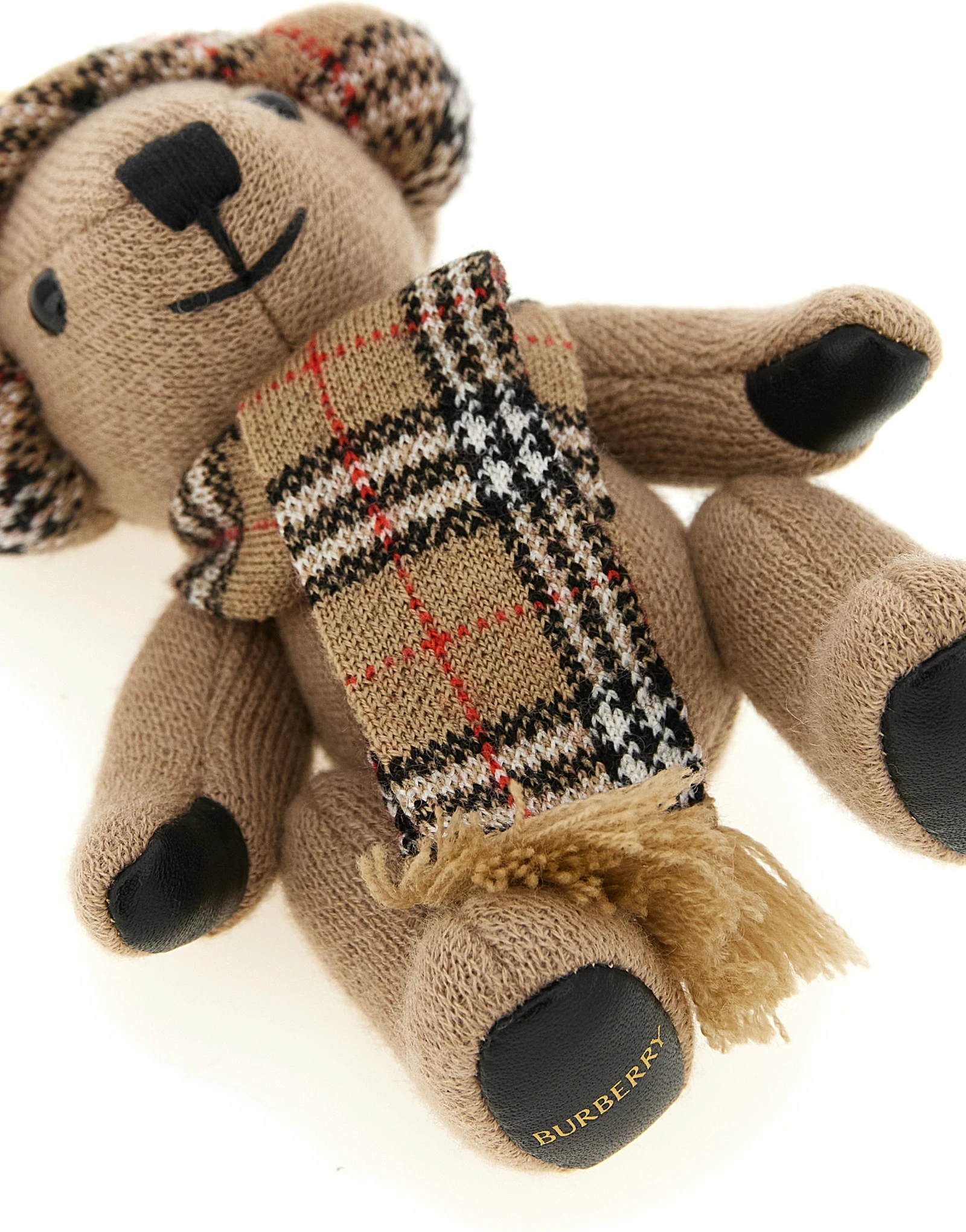 Брелок Burberry Бежевый Шерсть