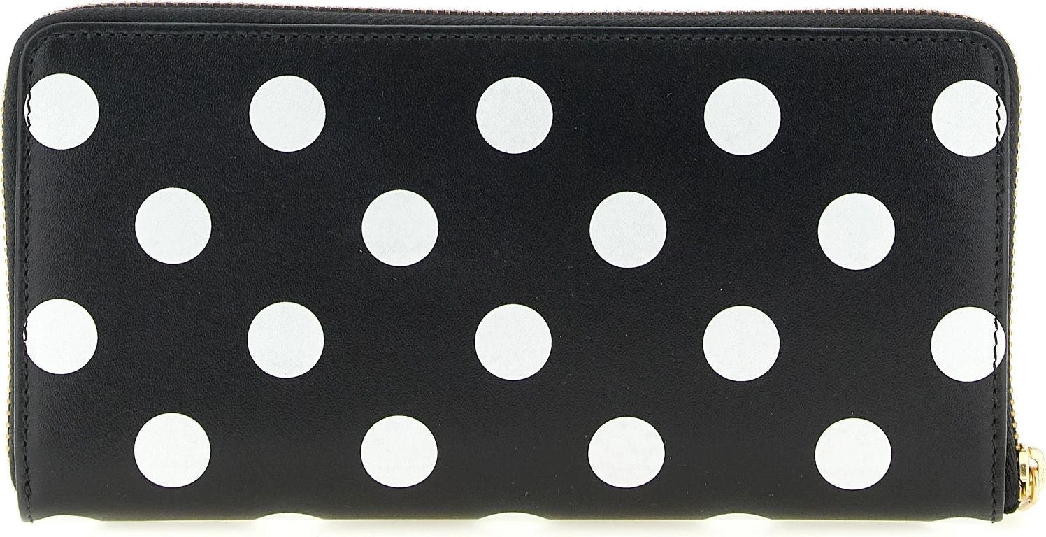 Кошелек Comme Des Garcons из двухцветной телячьей кожи