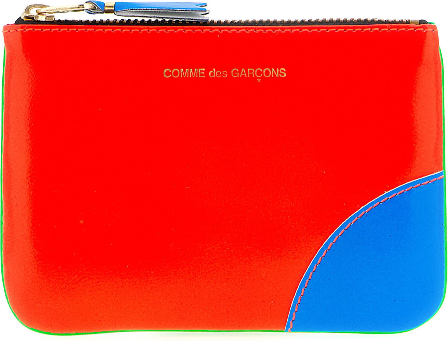 Кардхолдер Comme Des Garcons из кожи, разноцветный