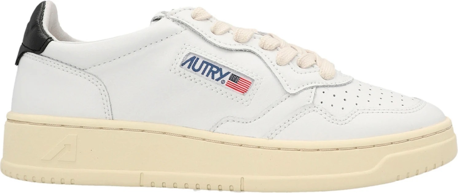 Кроссовки Autry, низкие, из двухцветной кожи