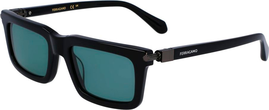 Солнцезащитные очки Ferragamo Черный Ацетат