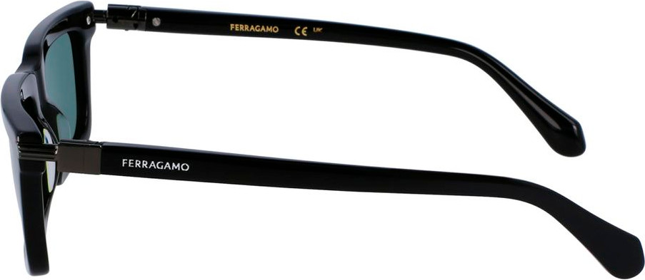 Солнцезащитные очки Ferragamo Черный Ацетат