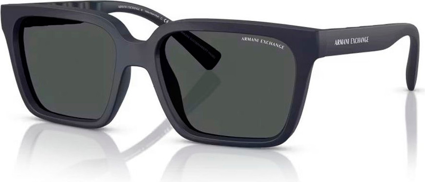 Солнцезащитные очки Armani Exchange синие инжектированные