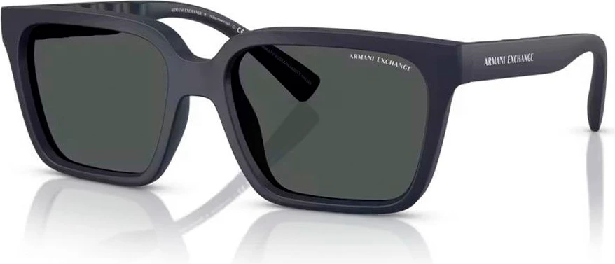 Солнцезащитные очки Armani Exchange синие инжектированные