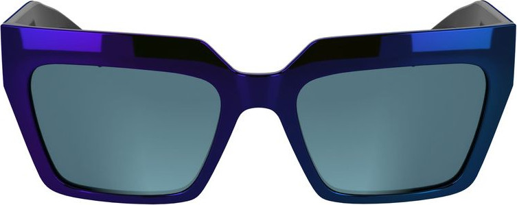 Синие солнцезащитные очки Karl Lagerfeld