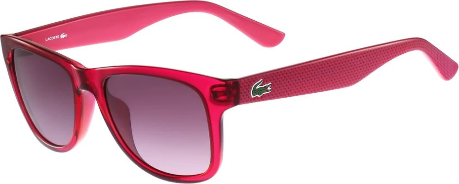 Солнцезащитные очки Lacoste с инжекционным покрытием разных цветов