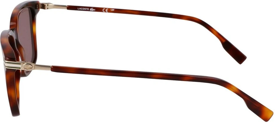 Солнцезащитные очки Brown Acetate Lacoste
