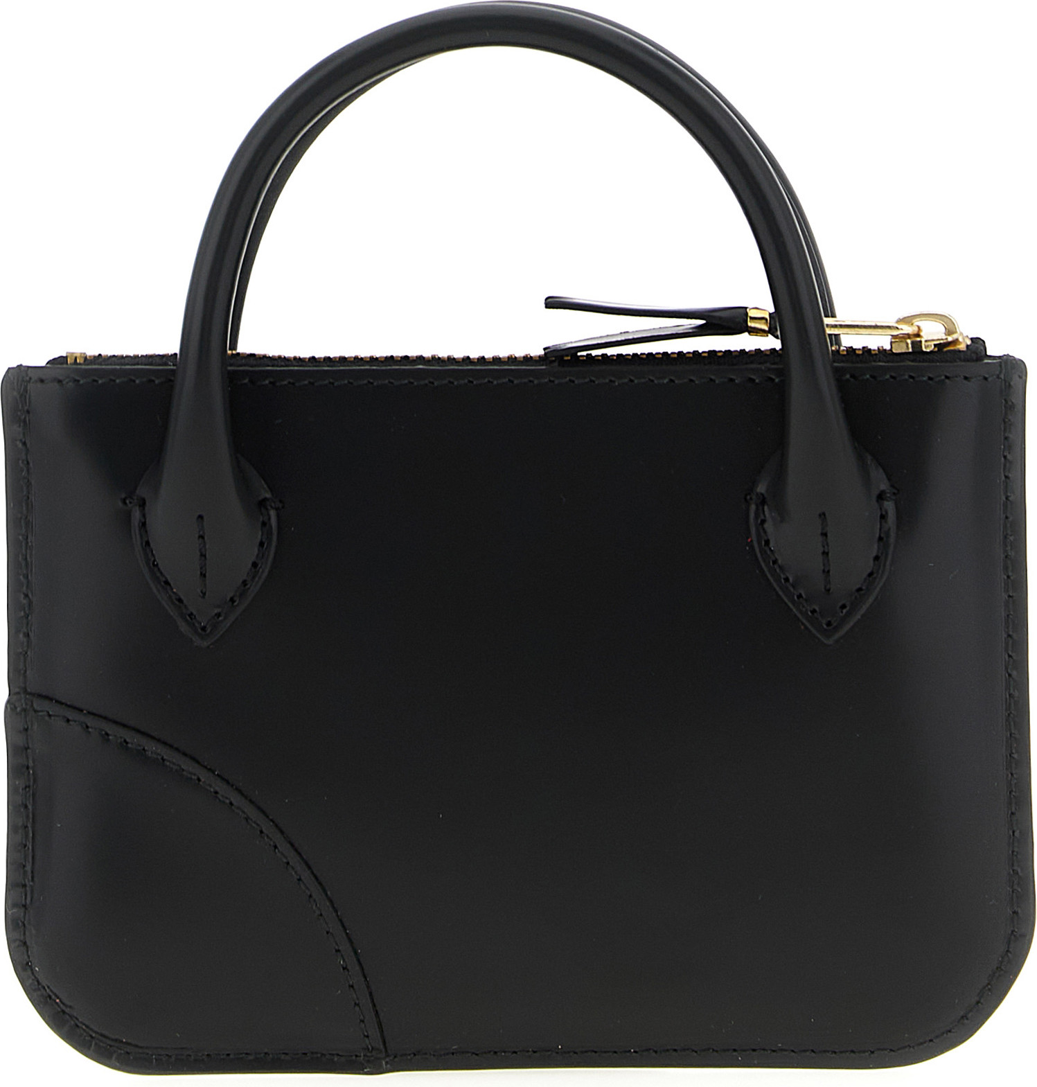 Кошелек для монет Comme Des Garcons Black Cowhide Cardholder