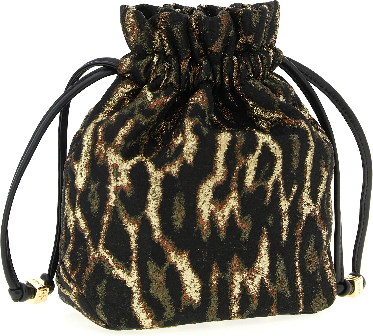 Клатч GANNI Metallic Bou Bucket
