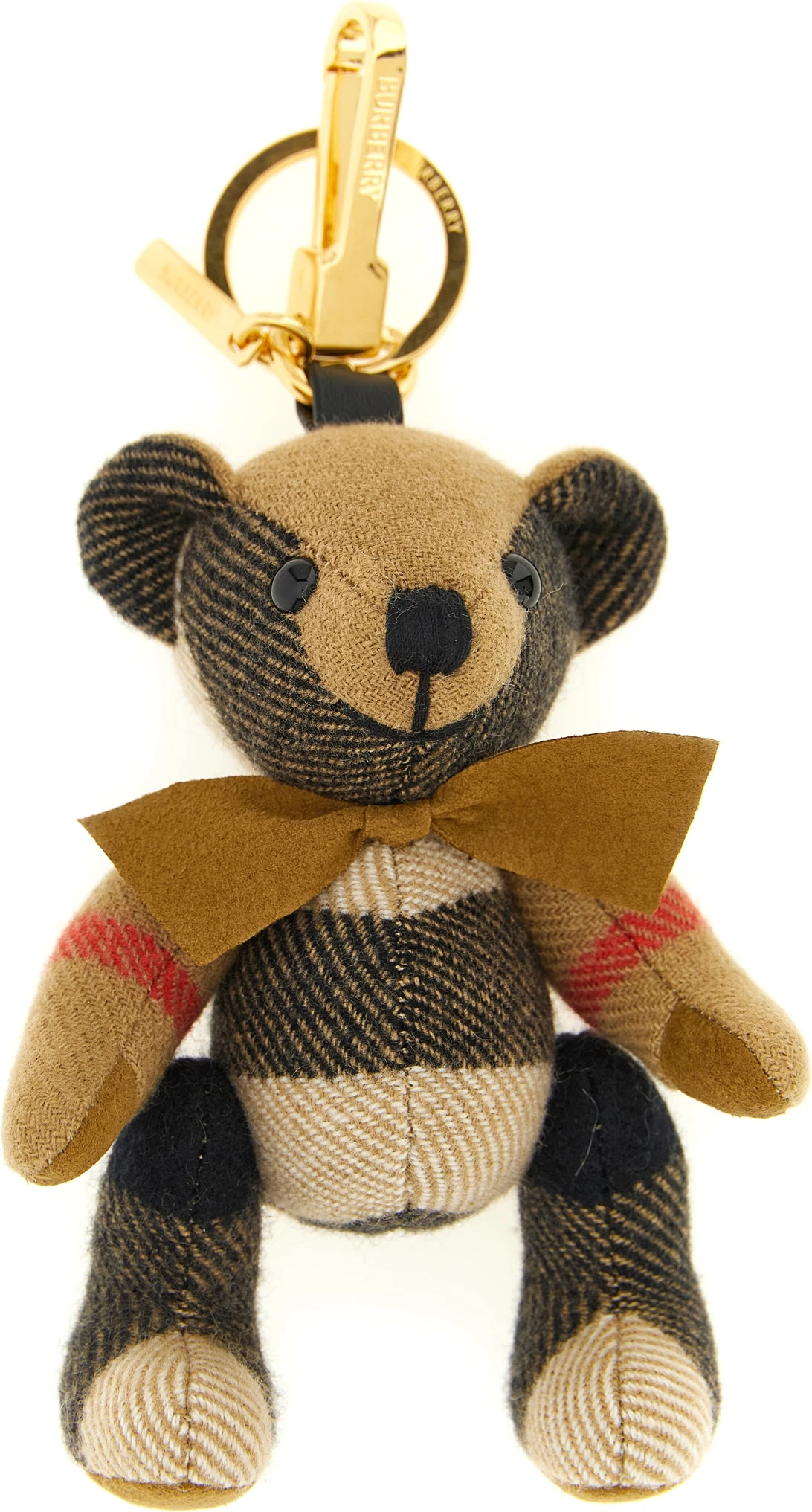 Брелок Burberry Бежевый Кашемир