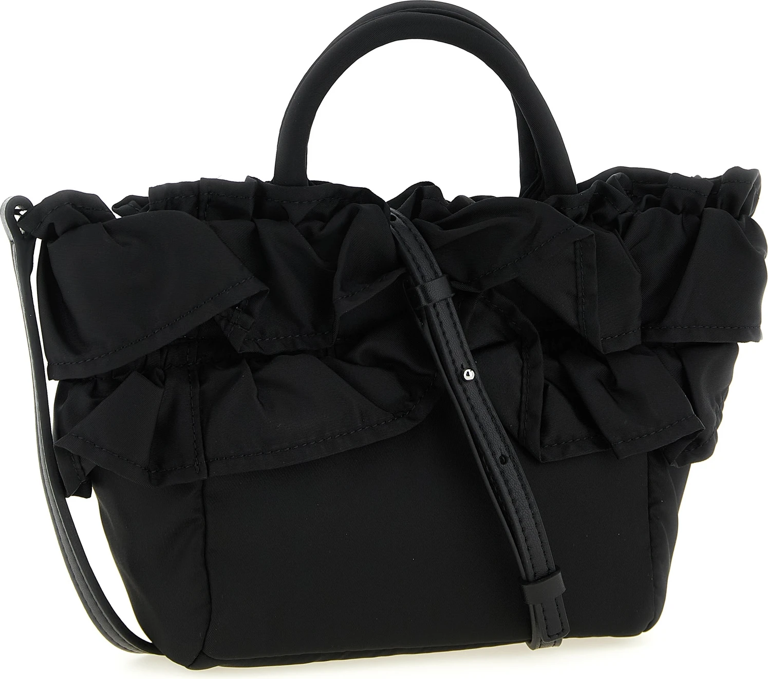 Сумка GANNI Mini Shopper Ruffle