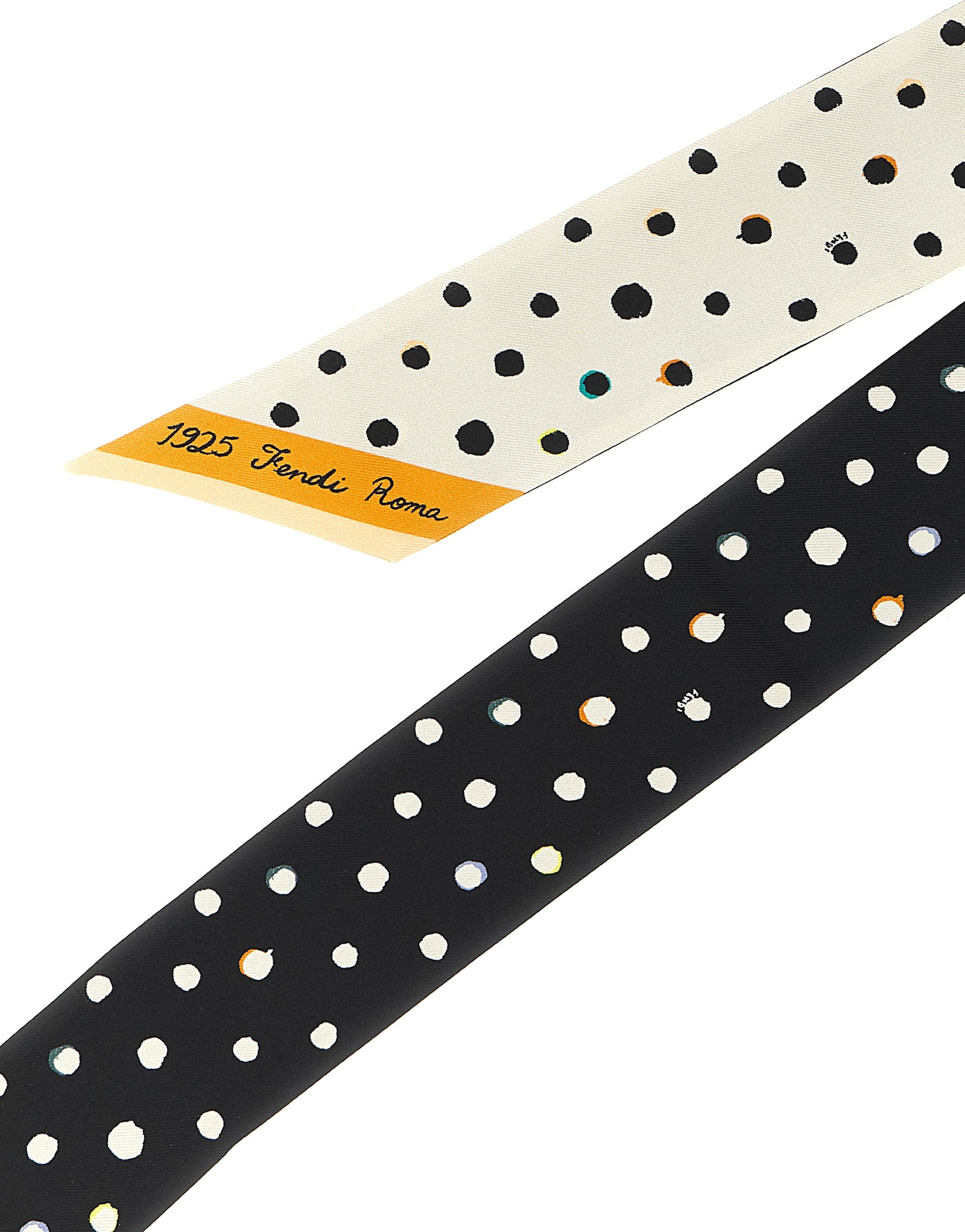 Silk Bandeau Fendi Falena Dots