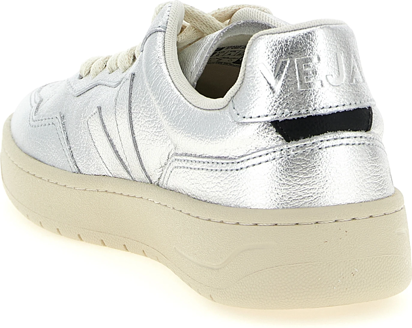 Кроссовки Silver Veja из натуральной кожи, низкие