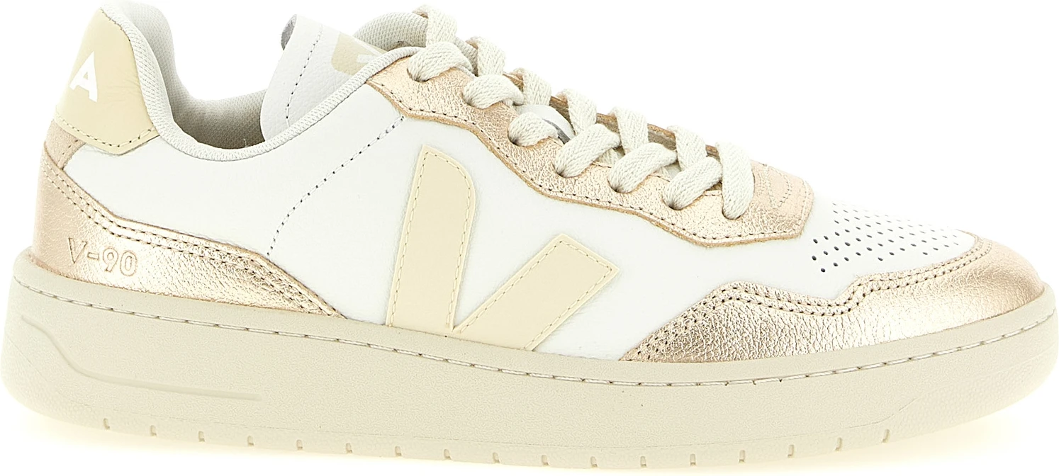 Кроссовки Veja Gold из натуральной кожи, низкие