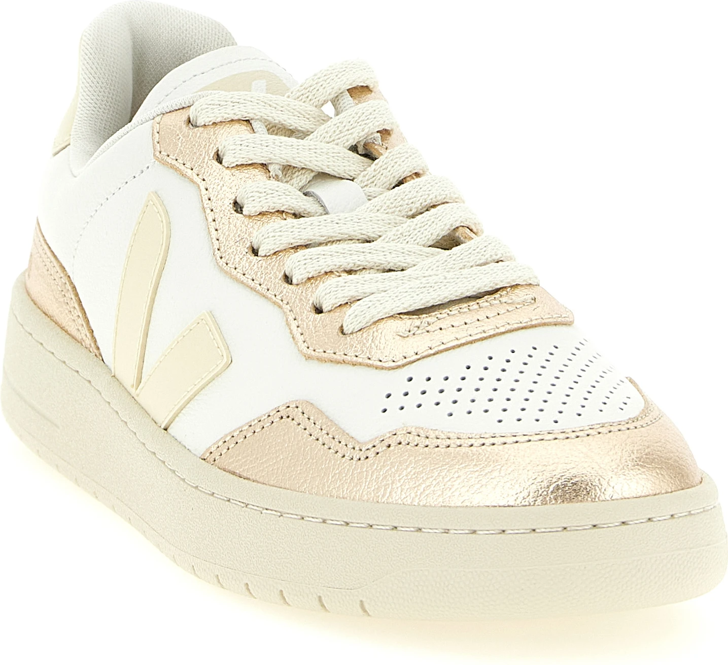 Кроссовки Veja Gold из натуральной кожи, низкие