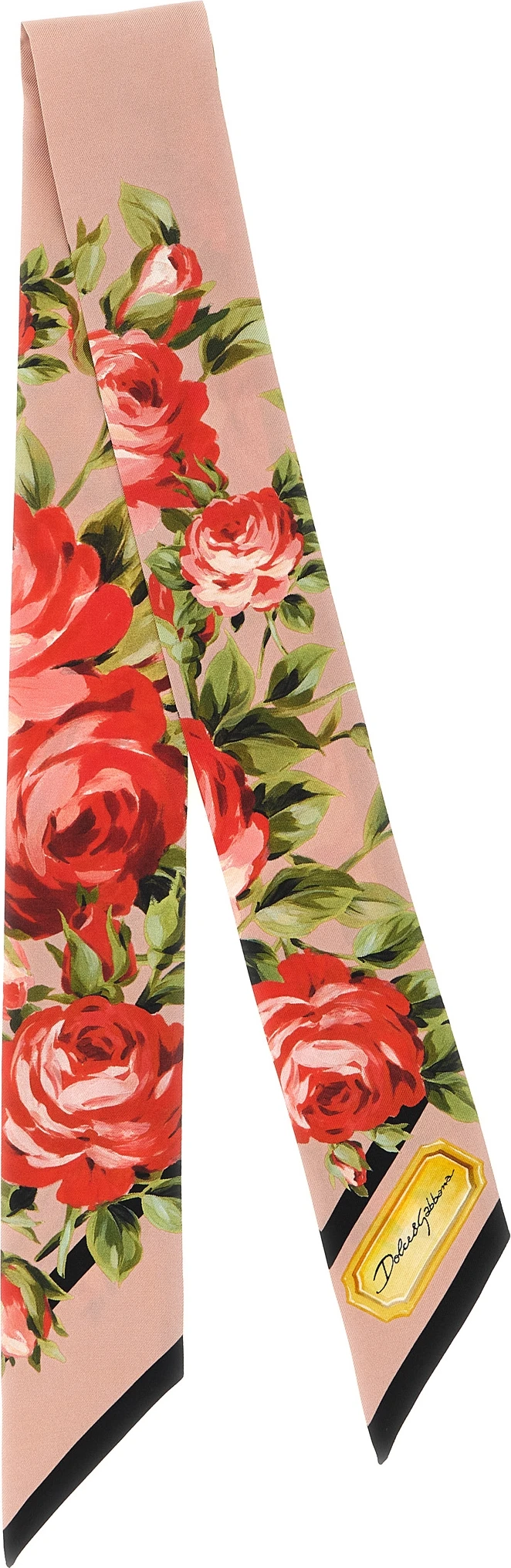 Шелковый твиловый бандаж Dolce & Gabbana