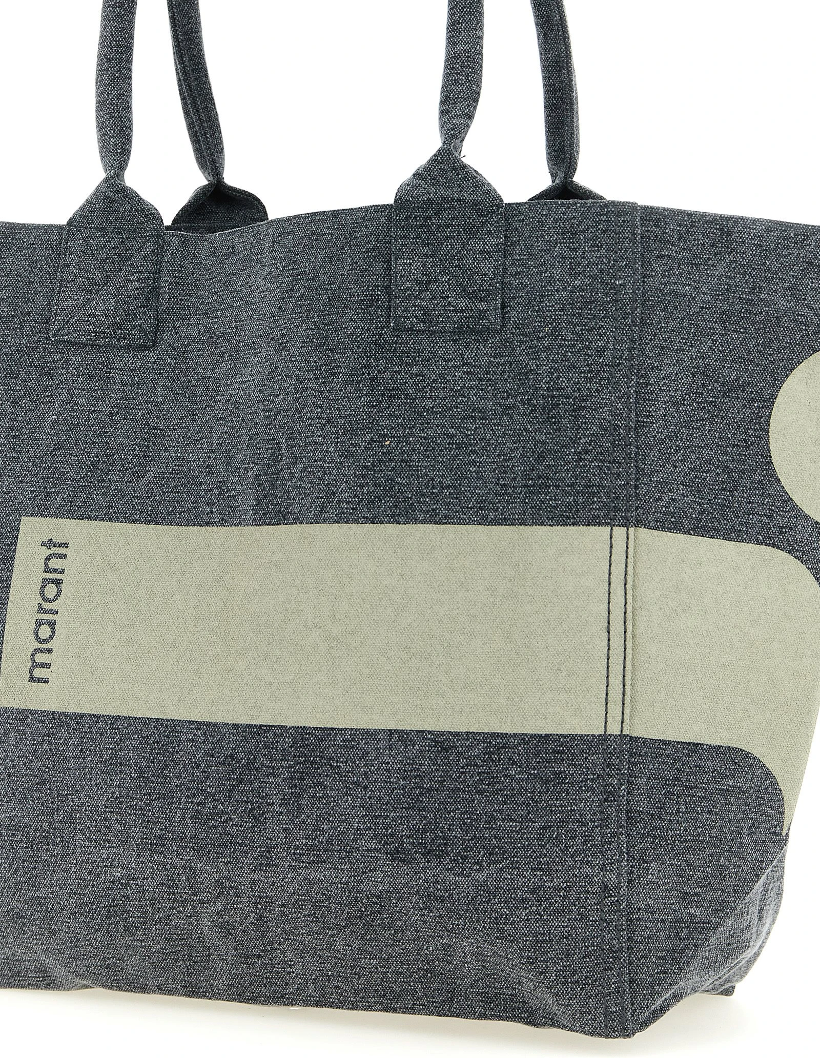 Tote Bag Isabel Marant Черная хлопковая сумка-тоут
