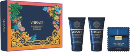 Versace Man Eau Fraiche Extreme Набор Парфюмерная вода 50 мл Гель для душа 50 мл и Бальзам после бритья 50 мл