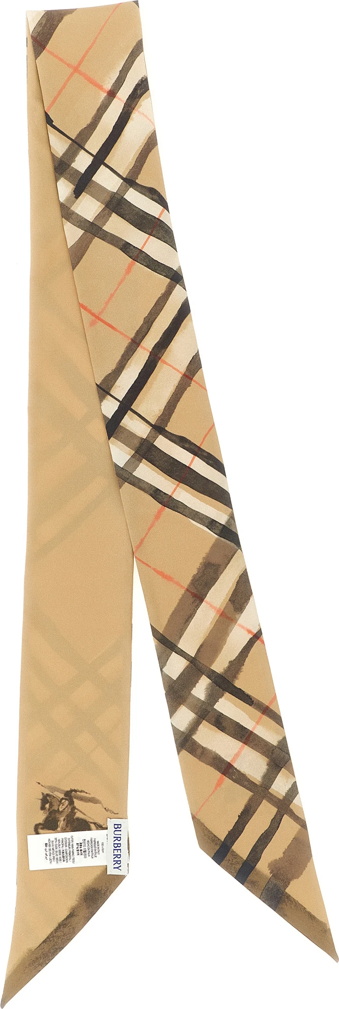 Шарф Burberry Check Watercolor-Effect Scarf