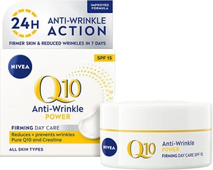 Дневной крем Nivea Anti-wrinkle Q10 Plus SPF 15
