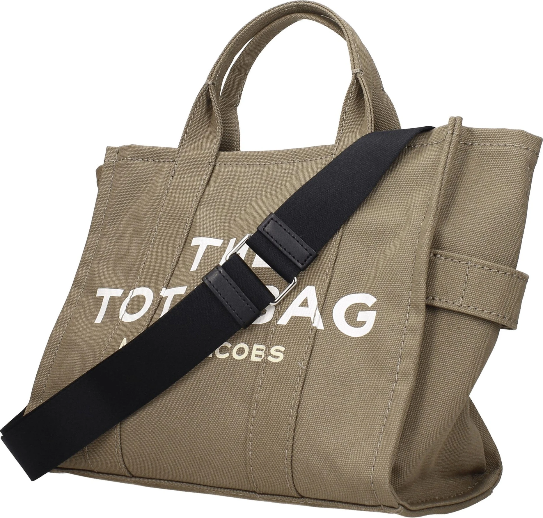 Зеленая тканевая сумка The Marc Jacobs