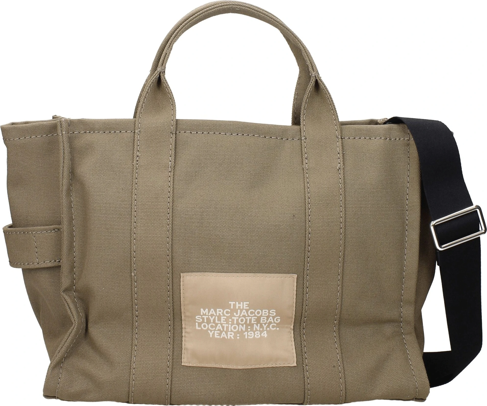 Зеленая тканевая сумка The Marc Jacobs